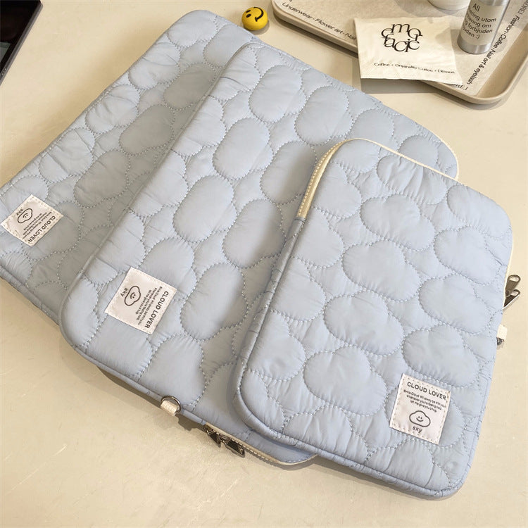 Carnet de notes Cute Cloud Broderie Ipad Tablet PC Sac