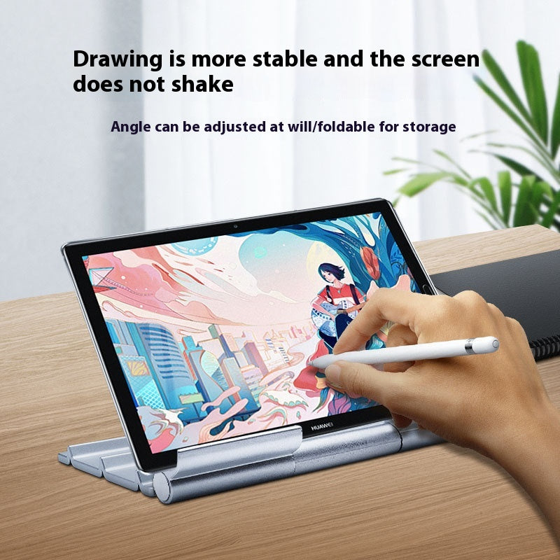 Bracket de stockage multi-fonctionnel de bureau pliable portable tablette télécommande