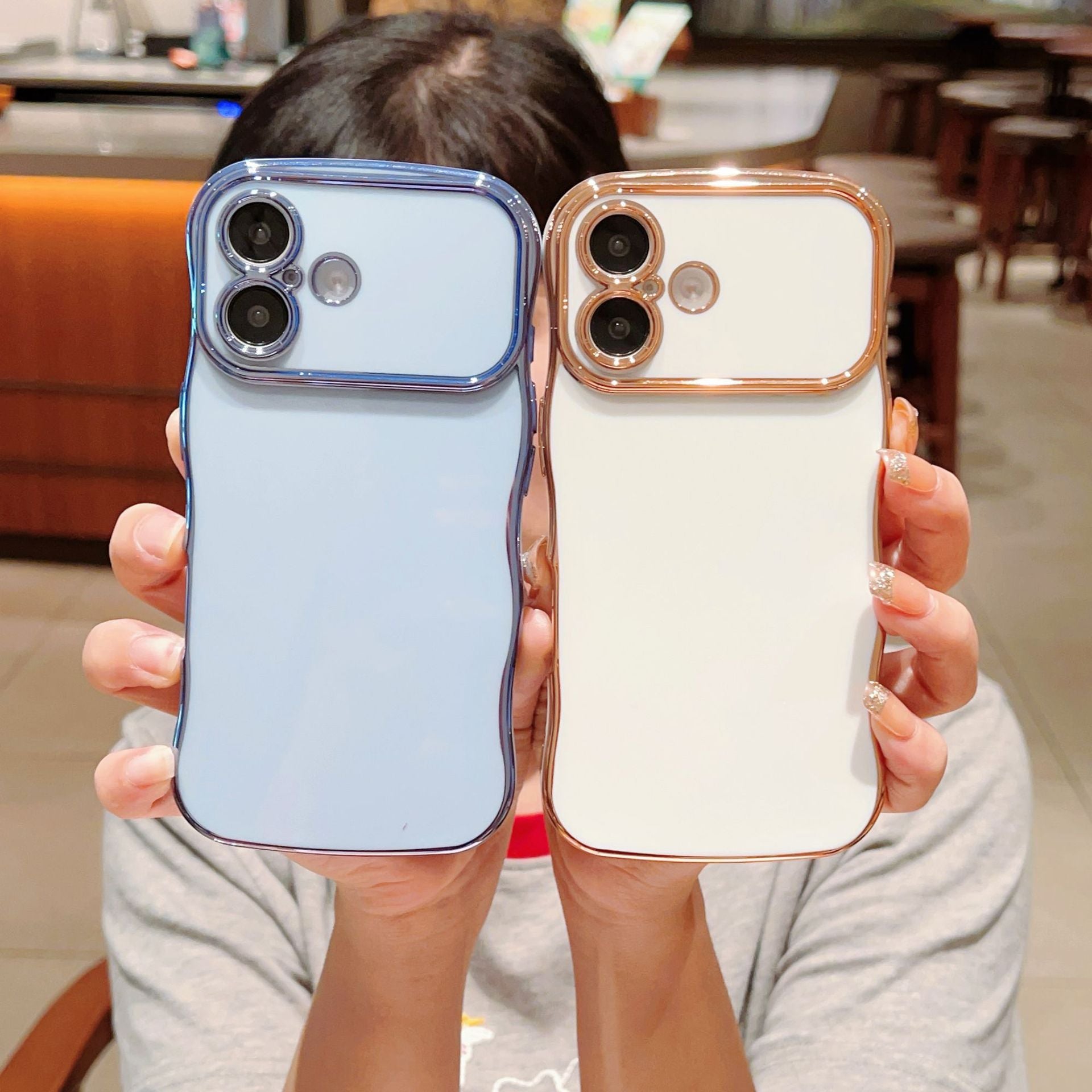 Étui de téléphone Étalonnage Grande fenêtre