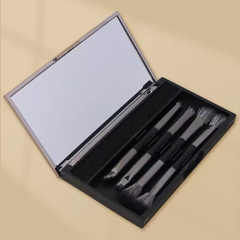 Maquillage avec miroir Pinceau de maquillage multifonctionnel