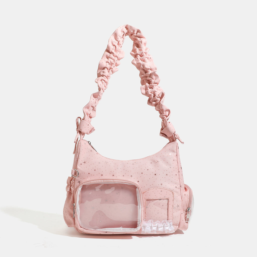 Sac à épaule simple en deux dimensions de style coréen pour filles