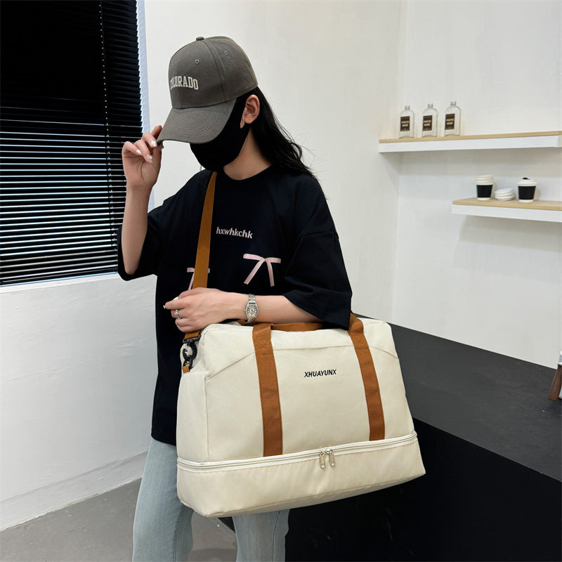 Sac à bagages de grande capacité Femmes Tote Voyage Hommes