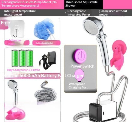 Douche Portable pour Baignoire extérieure Douche électrique