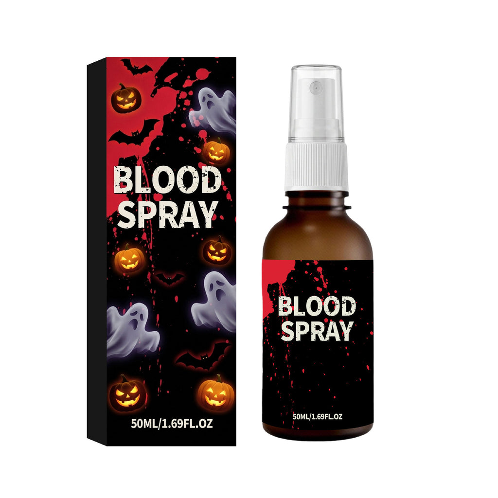 Faux spray sanguin