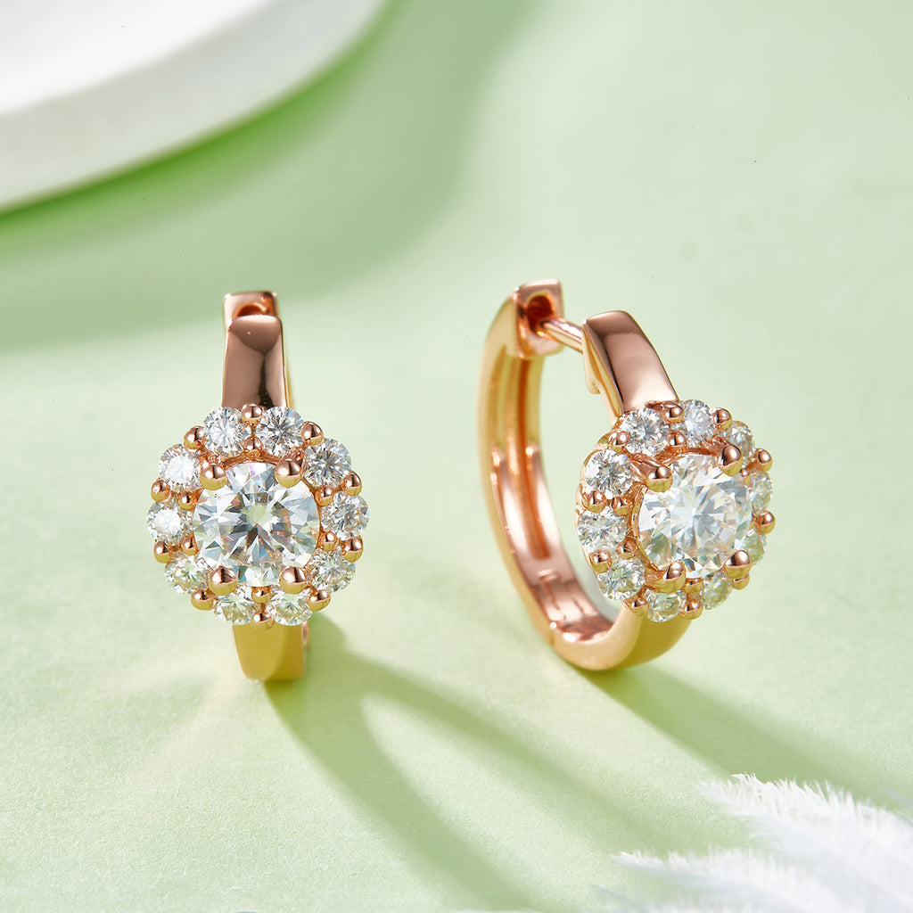 S925 Boucles d'oreilles en acier inoxydable en acier inoxydable de 5 mm Boucles d'oreilles en acier inoxydable en acier inoxydable de 16 mm