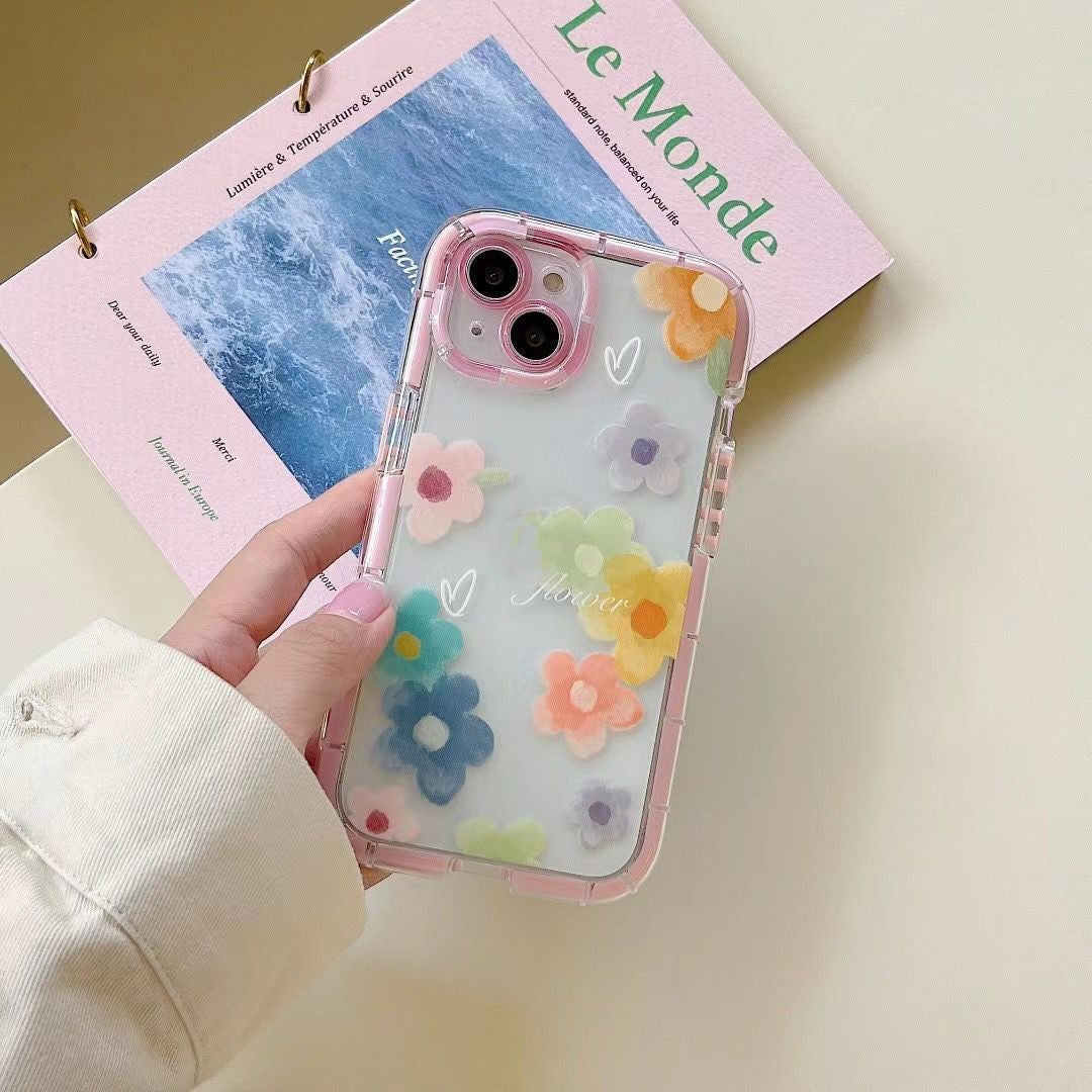 Fille Flower Love Téléphone portable Case