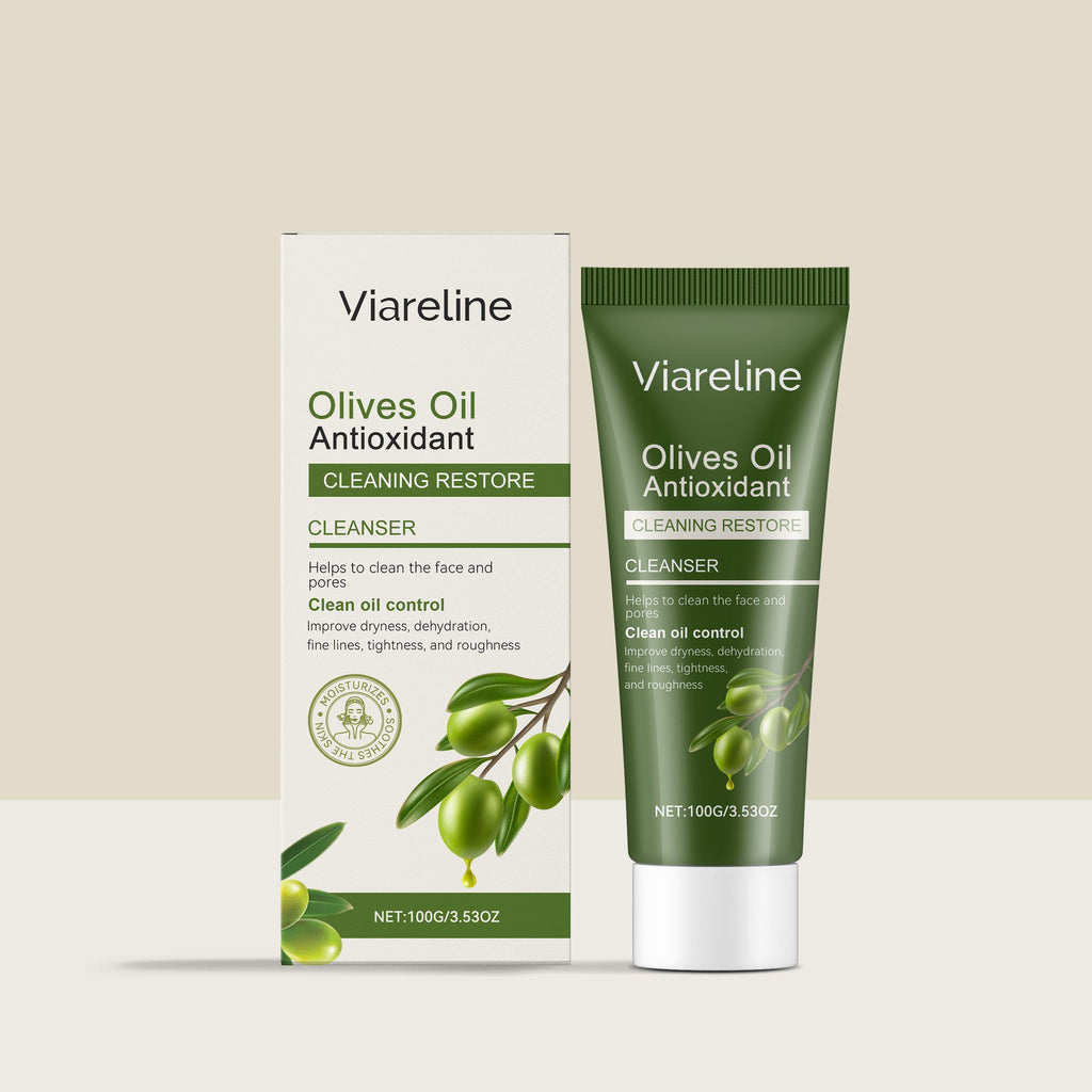 VIARELINE Nettoyeur du visage à l'huile d'olive