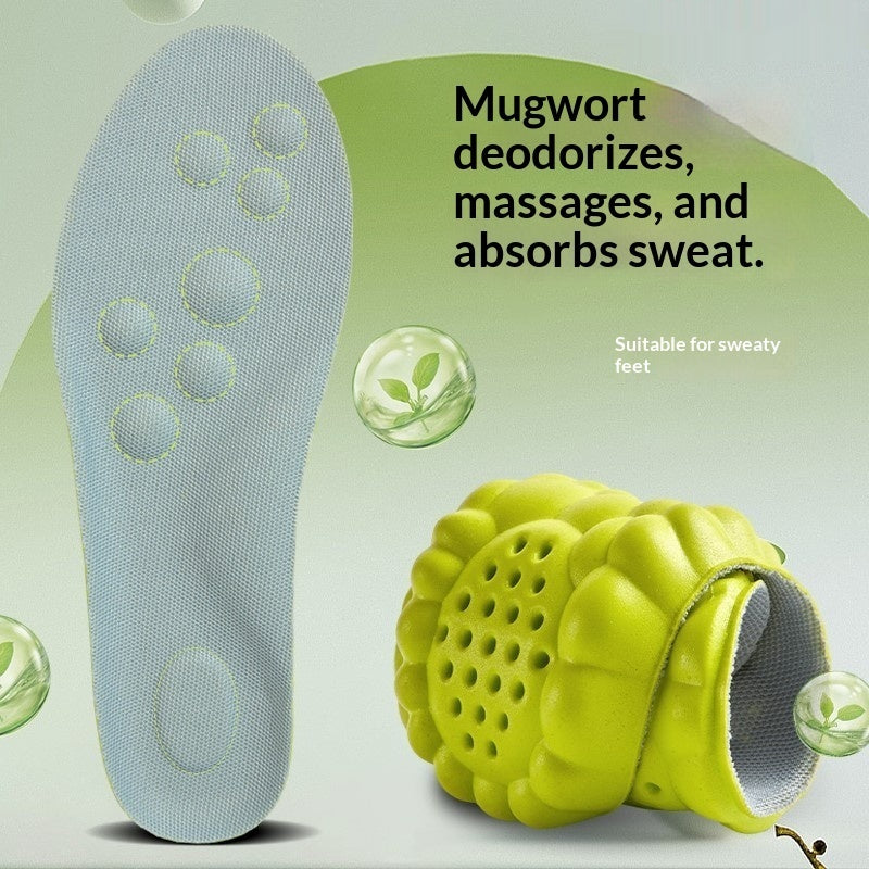 Mugwort Déodorant Respirant Absorbant de la sueur pour les hommes