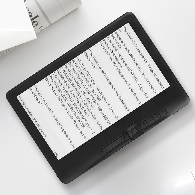 7 pouces écran couleur E-reader