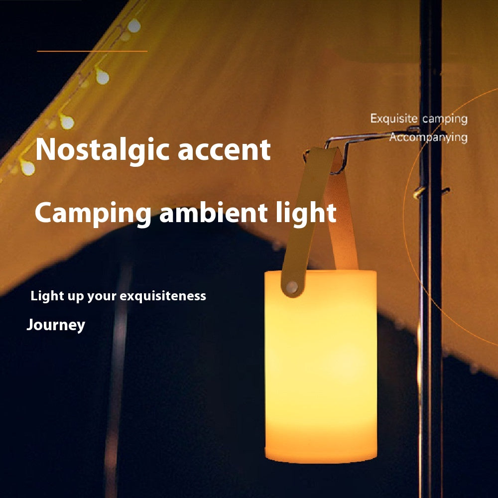 Lampe de camping rétro charge extérieure lampe portable