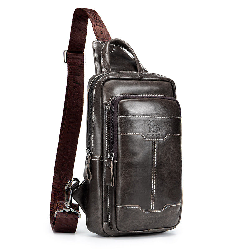 Sac de poitrine pour hommes Sac de corps à épaule unique