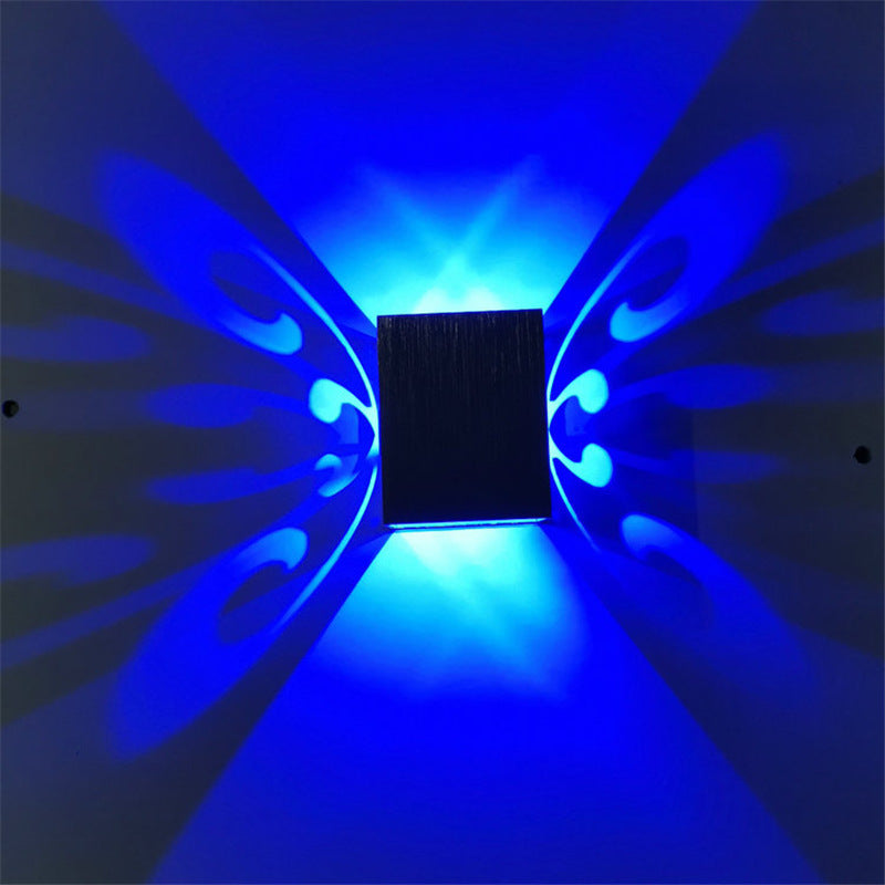 Led Butterfly Lampe murale intérieure créative Fond mural