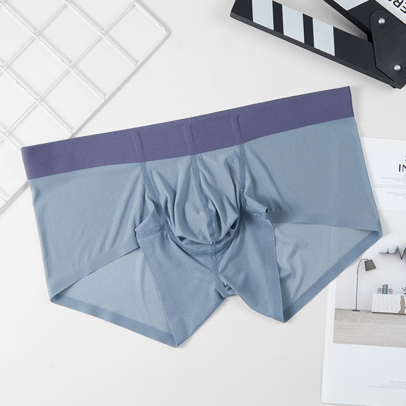 Ice Silk Seamless Men's Summer Sous-vêtements ultra-mince