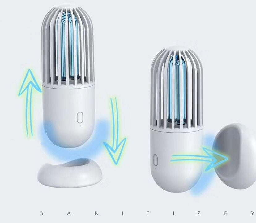 Lampe portable de désinfection aux ultraviolets capsule