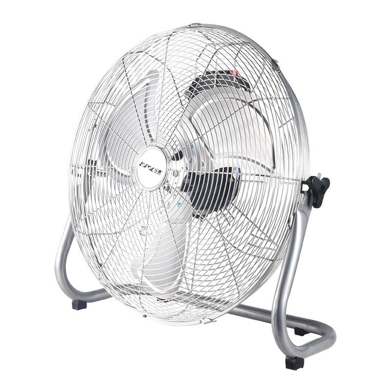 Silent High-Power Electric Floor Fan for Households