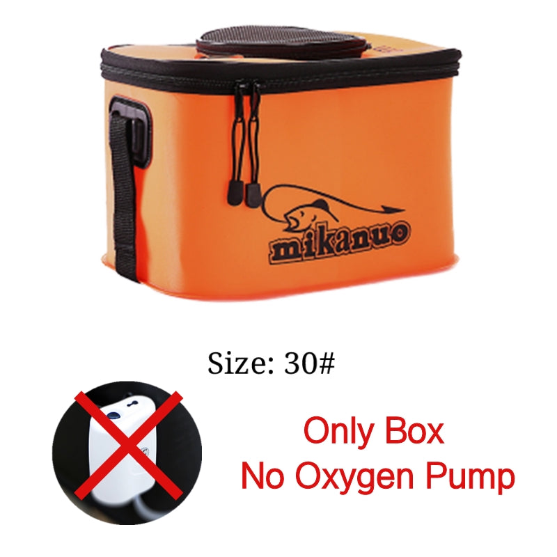 EVA sac de pêche portable pliant Thicken Live Fishing Box Tank Bucket Camping Fishing Tack
