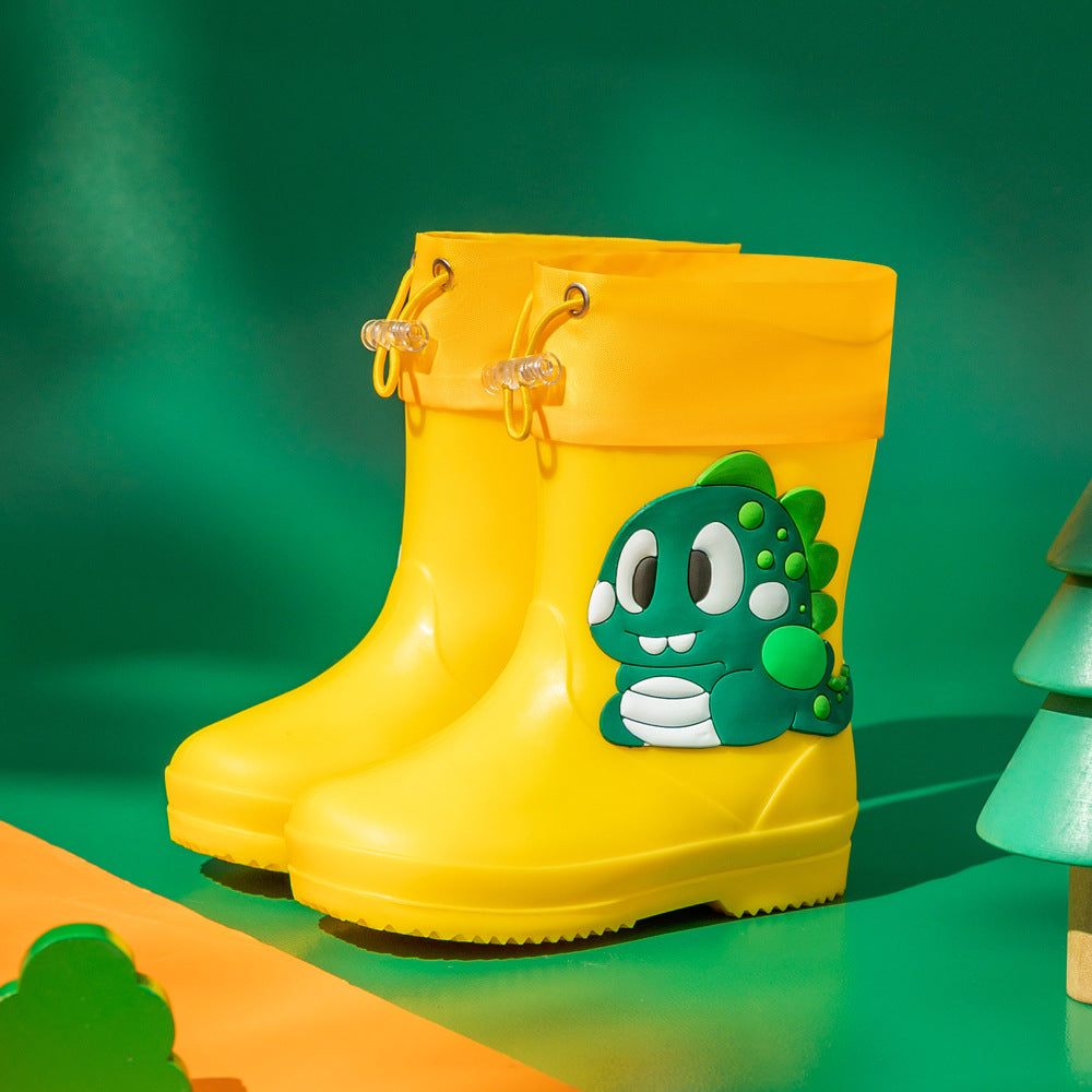 Bottes de pluie pour enfants Cartoon Waterproof Short Tube Rain Shoes