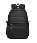 Sac à dos pour étudiant polyvalent de couleur solide