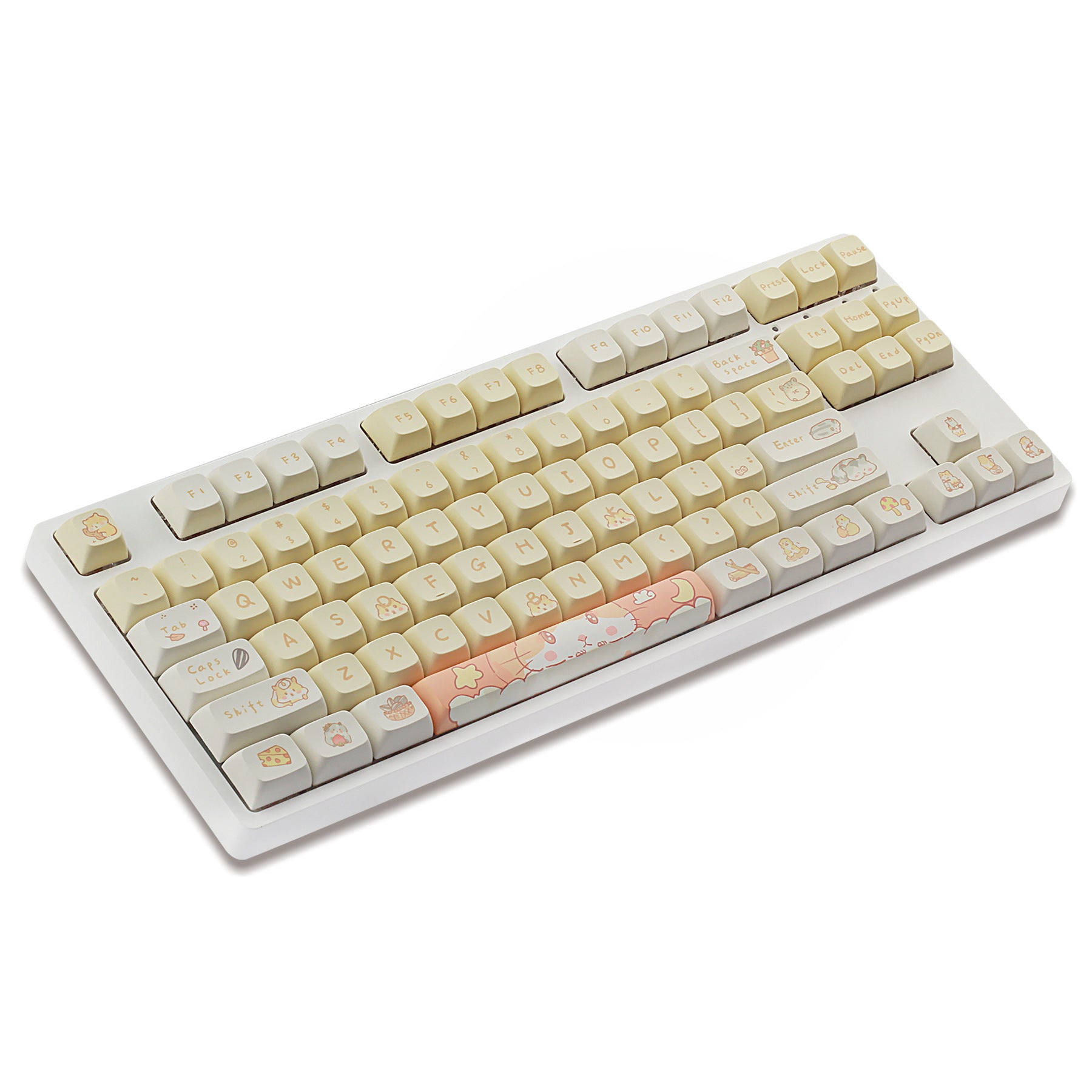 Clavier mécanique Cutard Cute Fit 68 75 98 100 Colonne Casquette