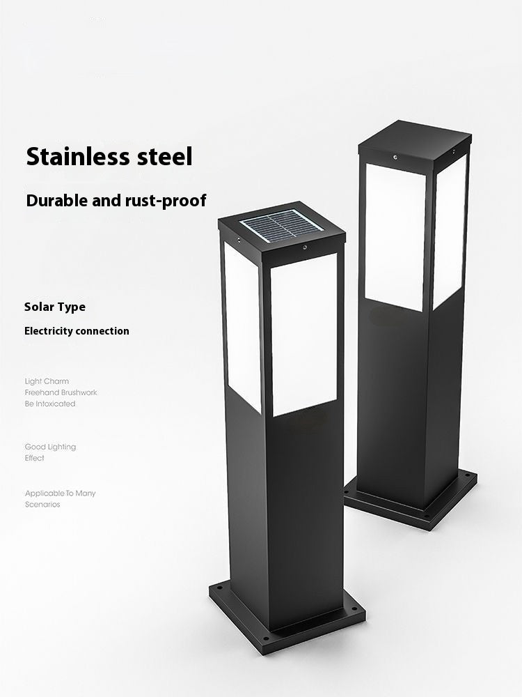 Lampe de pelouse Cour extérieure Waterproof Villa