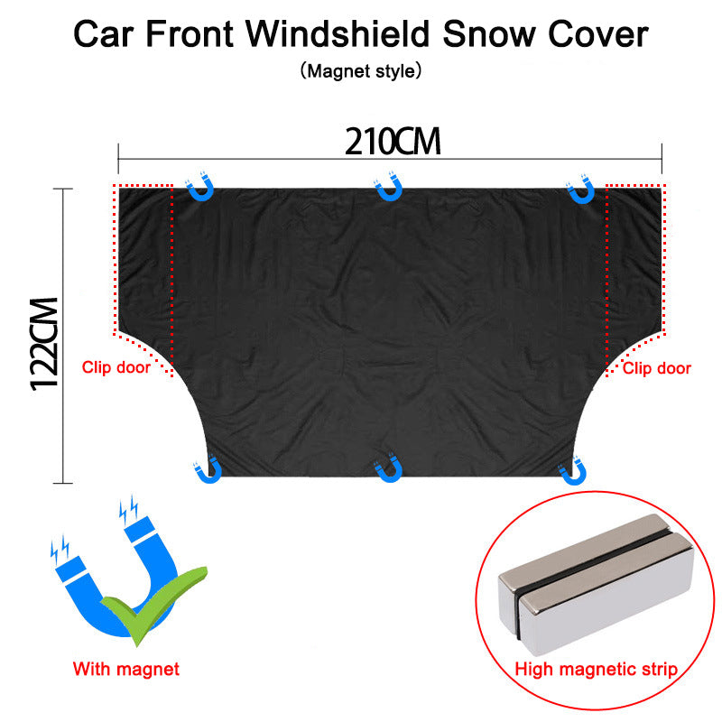 Couverture de neige automobile