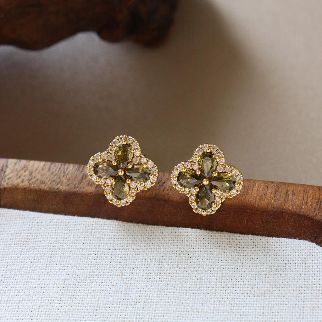 Boucles d'oreilles en zircon