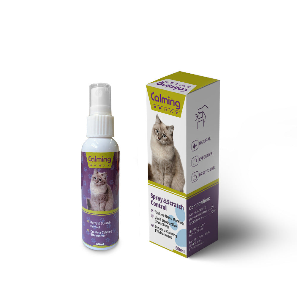 Huile biologique Formule Anxiety Relief Pet Calm Spray