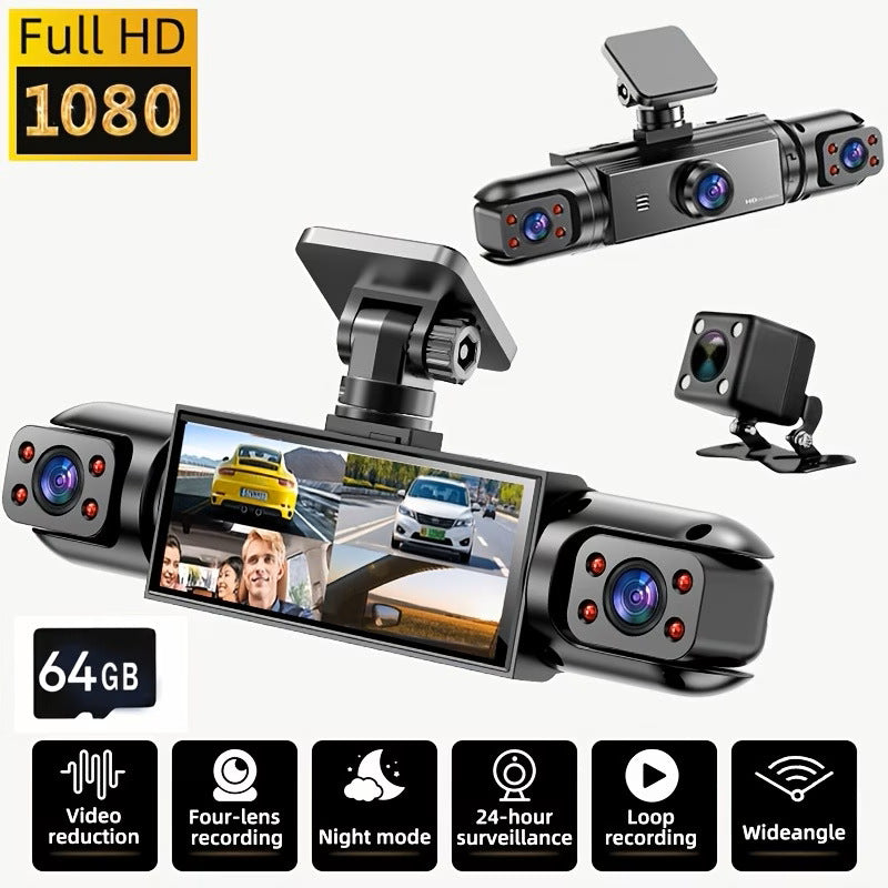 En option Dashcam panoramique haute définition
