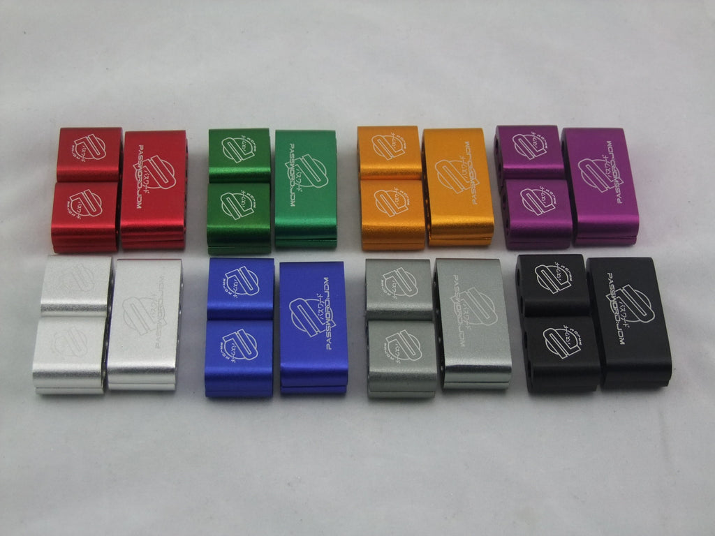 Three-piece metal fixing clip car modification