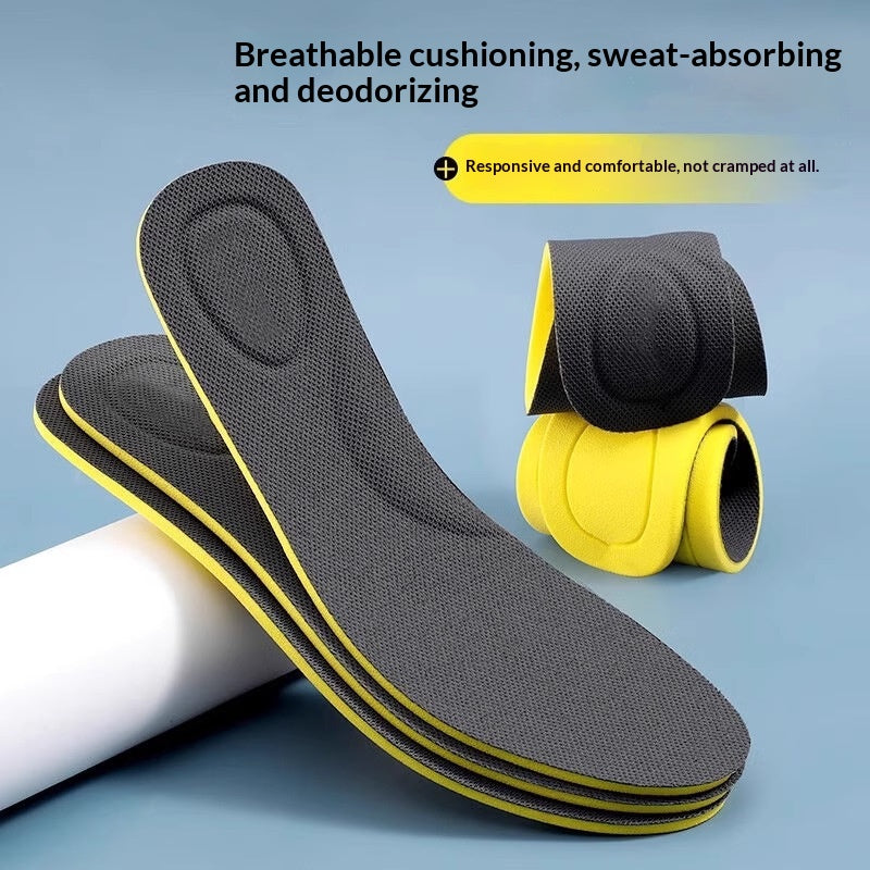 Semelle intérieure respirante haute élasticité absorbant les chocs