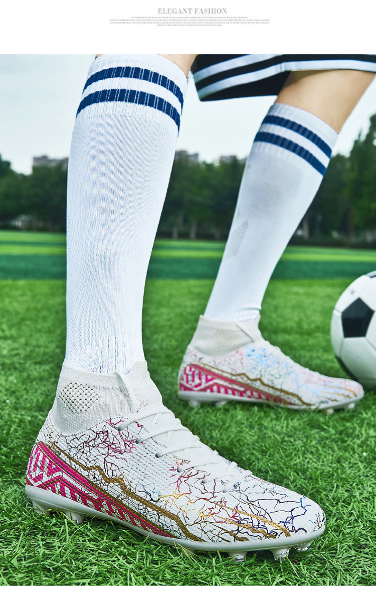 Chaussures de soccer haut de gamme pour jeunes spike Turf