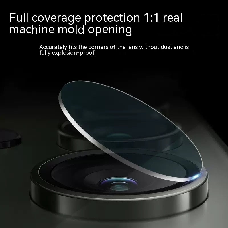 Sticker de protection pour téléphone portable en verre trempé rond