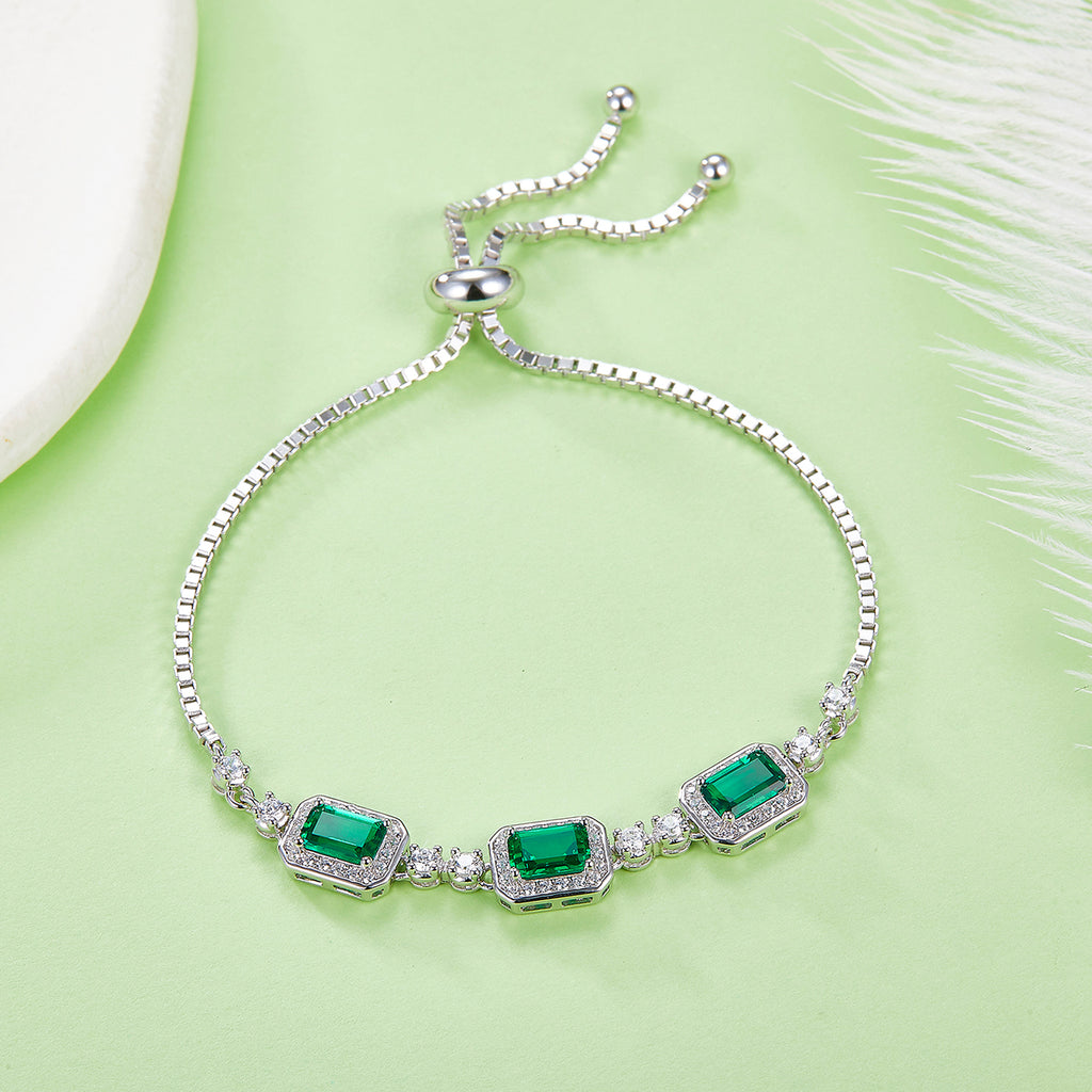 S925 Bracelet Bolo réglable en argent sterling
