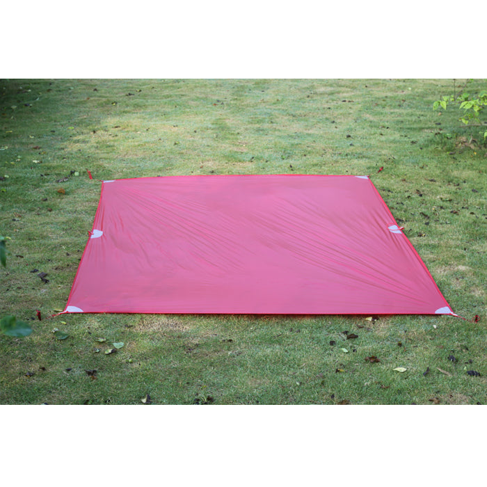 Tissu de sol de tente revêtu de silicone