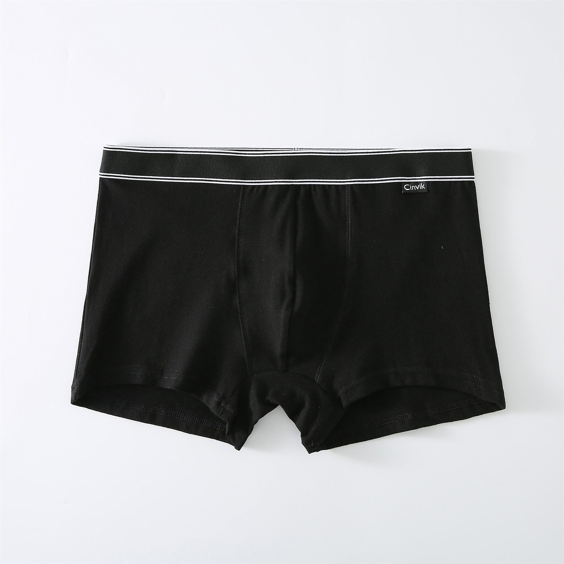 Sous-vêtements pour hommes en coton taille moyenne
