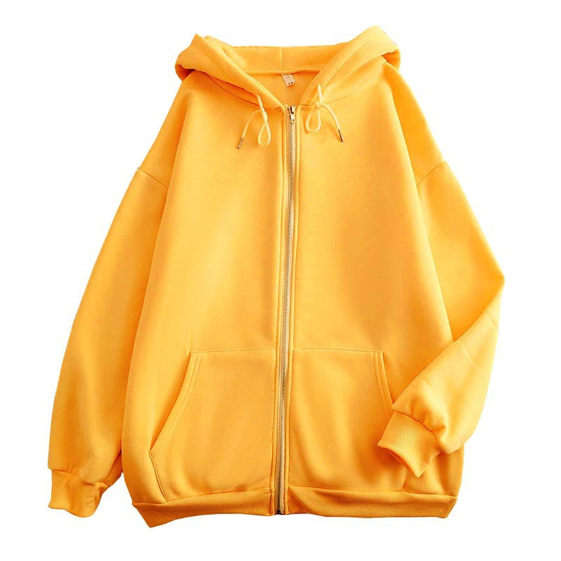 Veste à manches longues polyvalente à capuche zippée