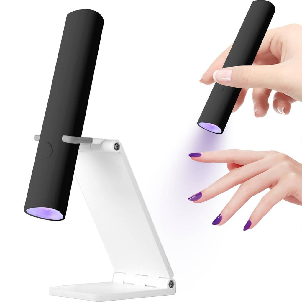Mini lampe à ongles UV LED portable avec support