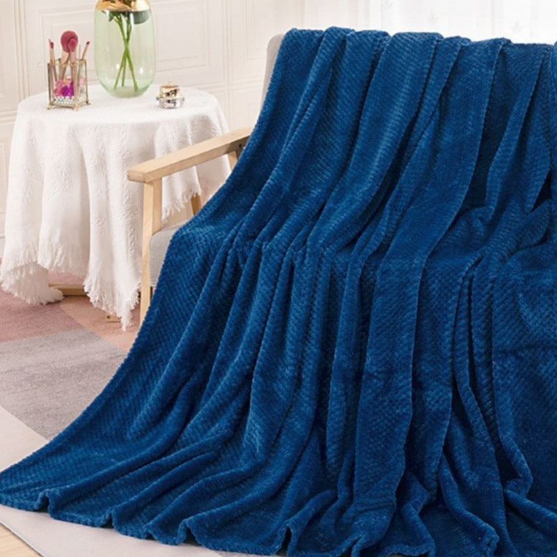 Couverture en peluche douce et chaude pour canapé ou lit confortable et confortable