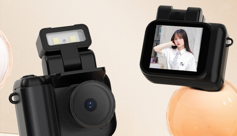 Y4000 Retro Portable Small Vlog HD Digital Camera - Campus Student Only