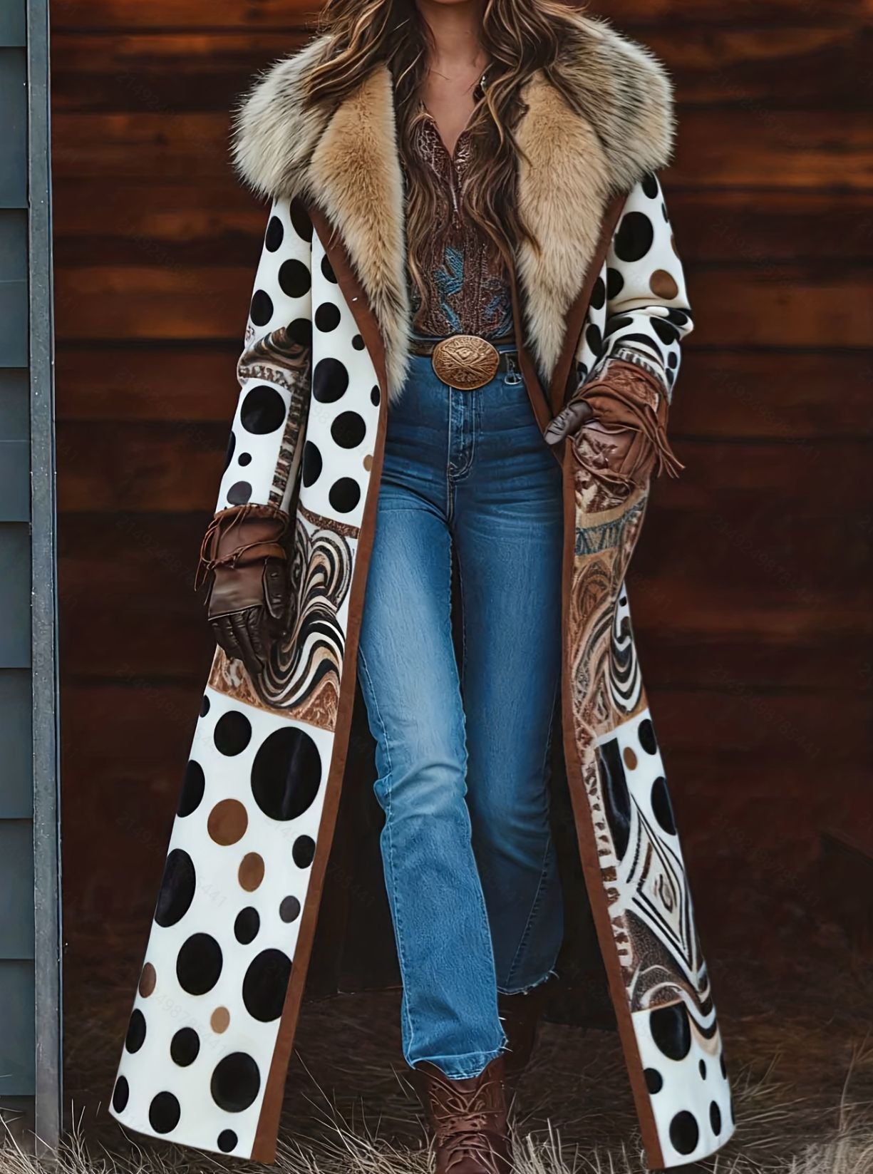 Retro-style En peluche brise-vent mode et chaud pour l'automne et l'hiver