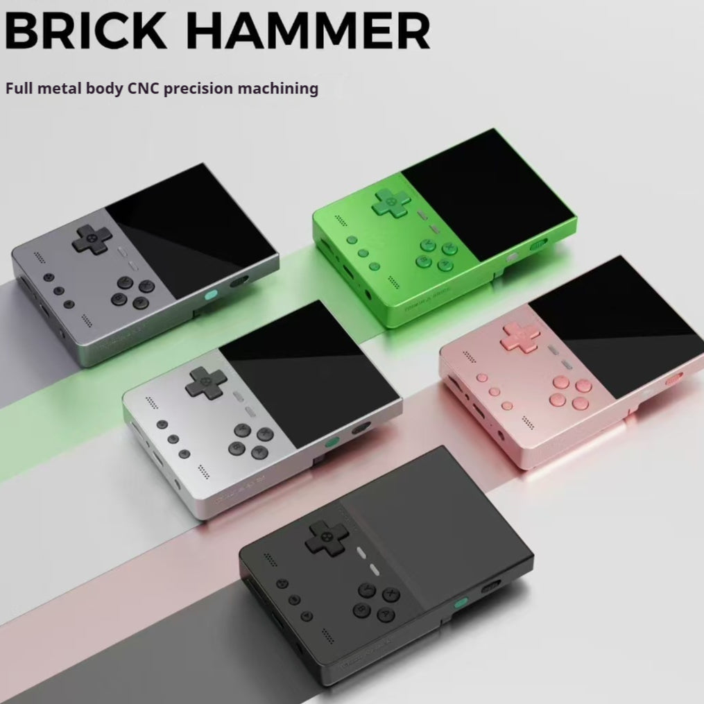 Console de jeu portable avec un alliage d'aluminium Shell