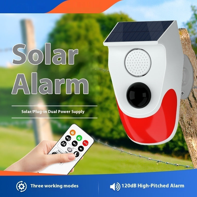 Avertisseur d'alarme solaire infrarouge Animal Drive