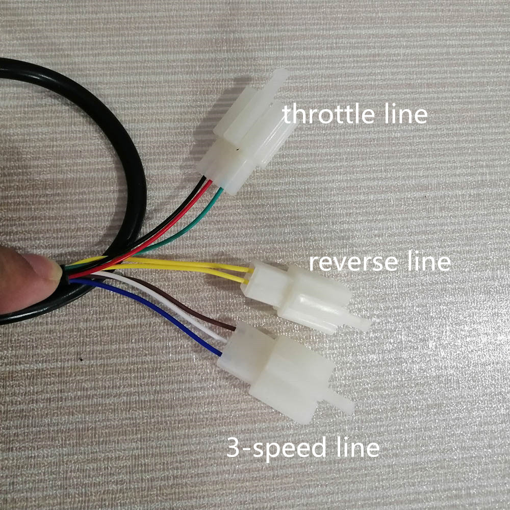 Bouton de commande de vitesse du véhicule électrique
