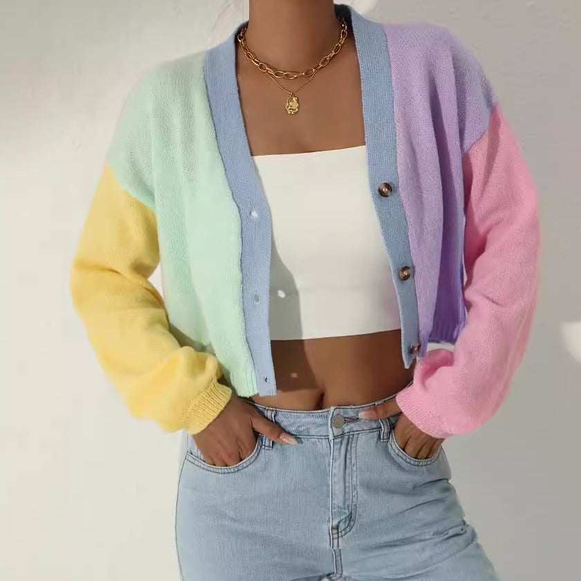 Chandail à dopamine en bloc de couleur