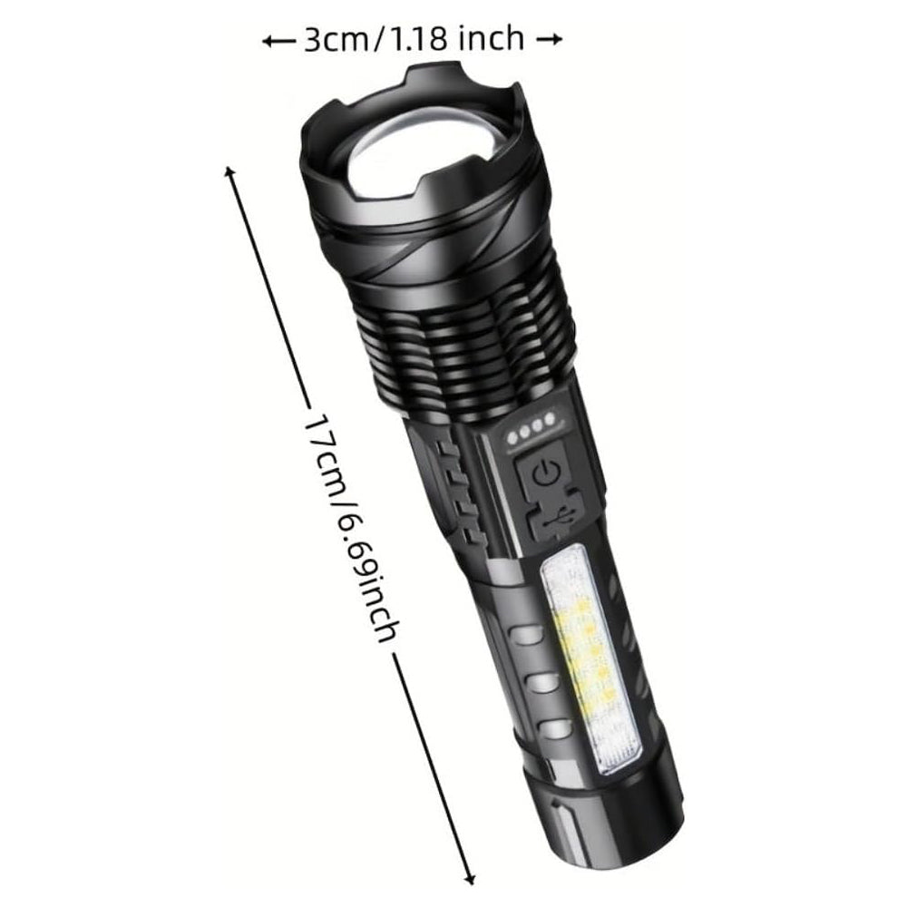 LED Super puissante lampe de torche rechargeable