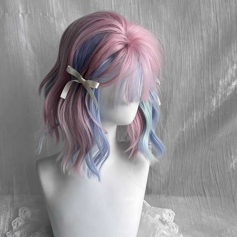 Crowly Cosplay Wig Tête pleine