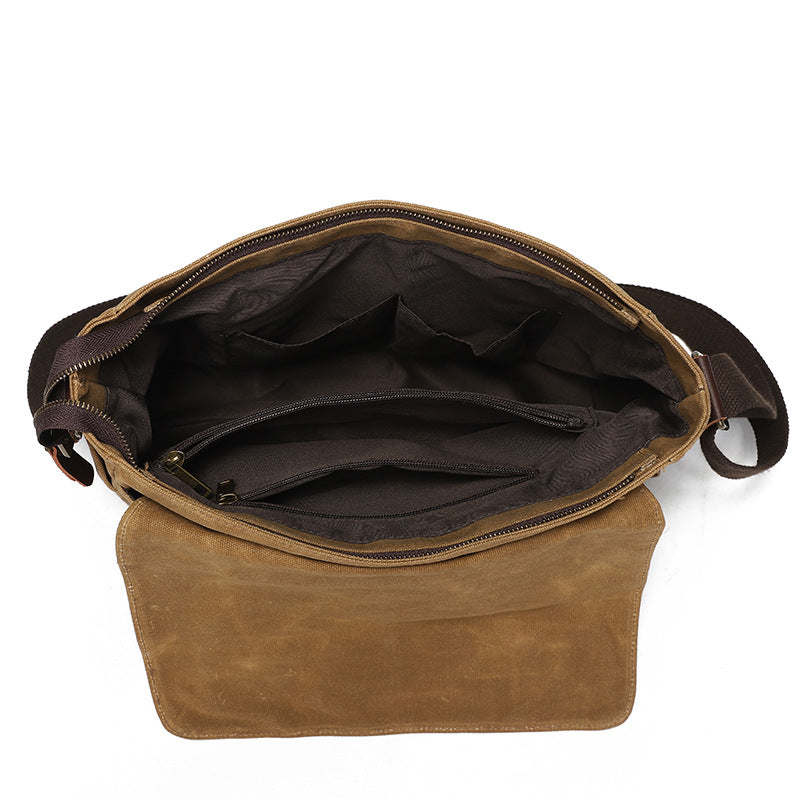 Cowhide Cache-Camera Waxed
