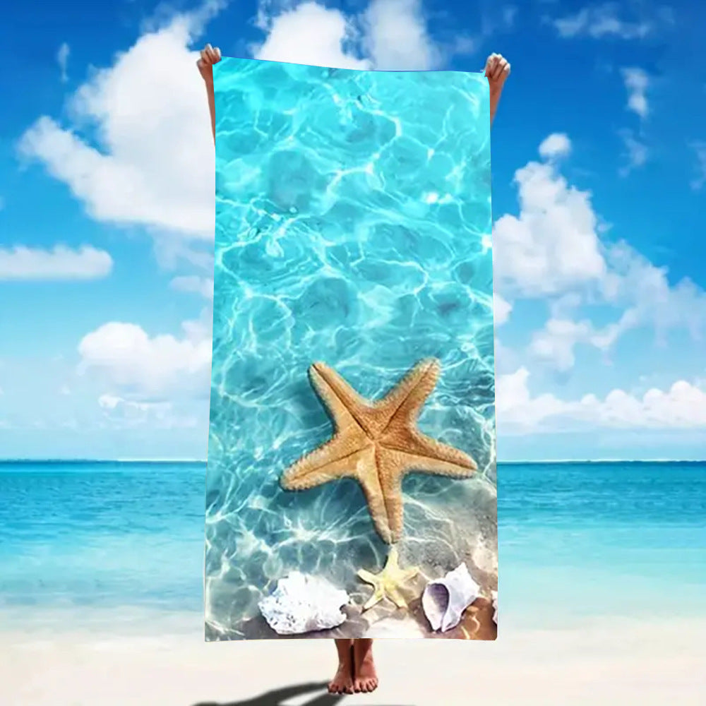 Serviette de plage en microfibre à séchage rapide