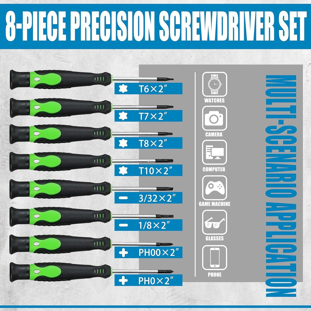 118 PCS tournevis magnétique Set Highy Duty Precision Premium Cross Plat Head
