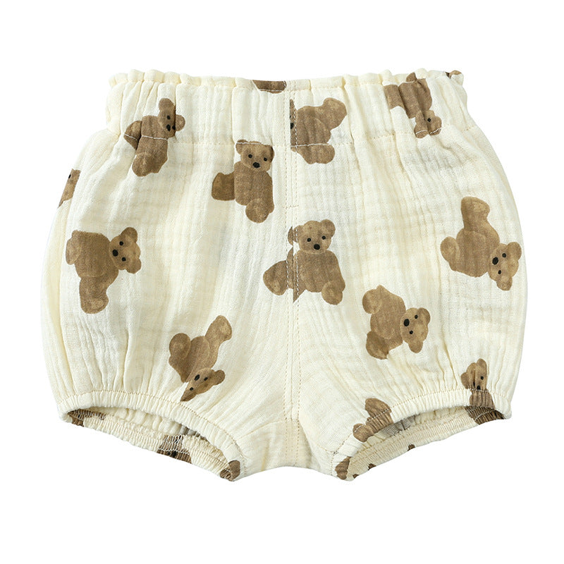 Short d'été imprimé pour enfants